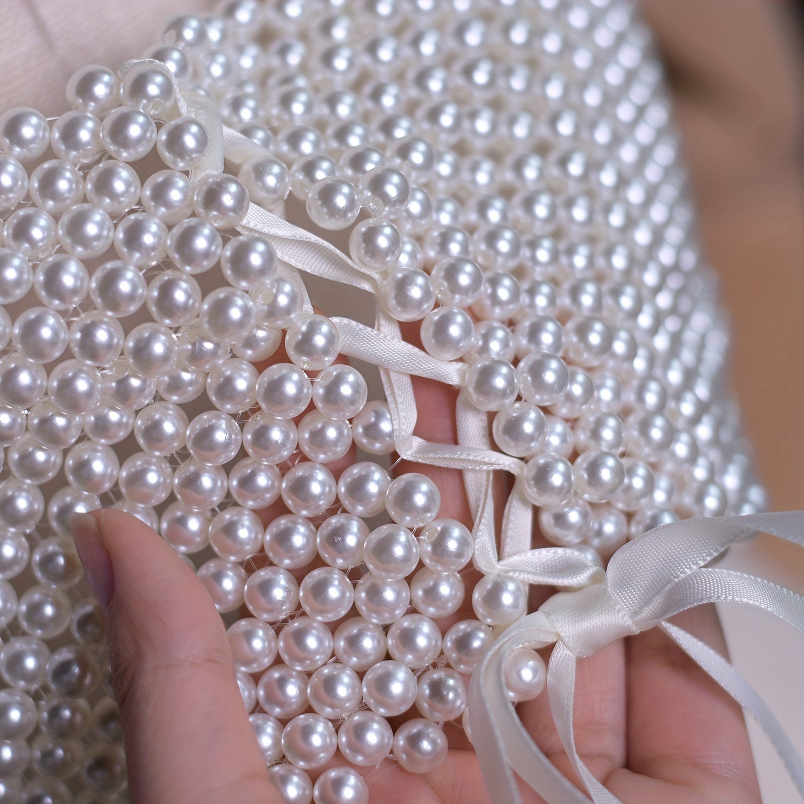 Chaleco de gasa con cuentas para mujer, estola de resina, para boda, sesión de fotos, drapeado en el hombro