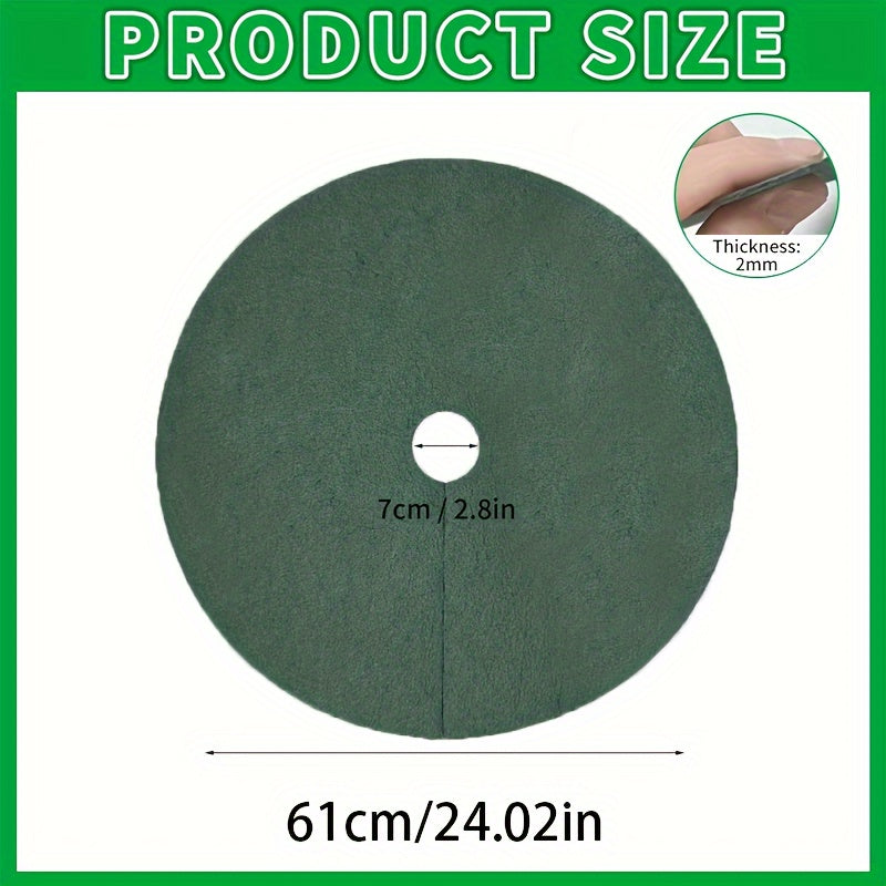 12pcs Tree Protection Cover Circular Grass-Proof Fabric Mats for Weed Control 26.92cm 41.91cm 61.98cm