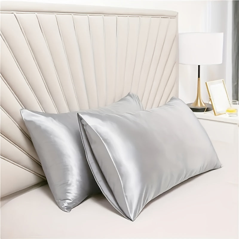 Silky Soft Breathable Cooling Pillowcase with Envelope Closure in Solid Color