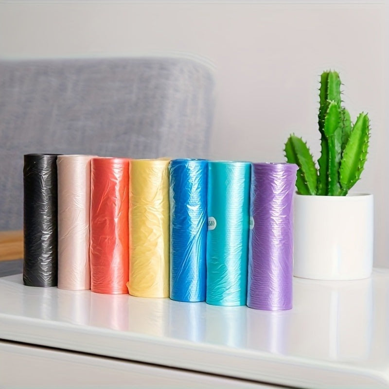 100-Pack Disposable Garbage Bags Set for Kitchen Bathroom and Office
