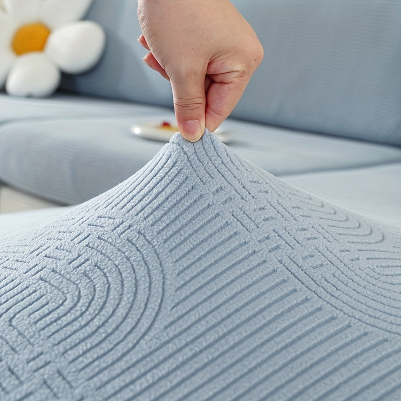 Чехол для дивана жаккард с универсальной посадкой и эластичным дизайном для защиты мебели и домашнего декора в любой комнате.