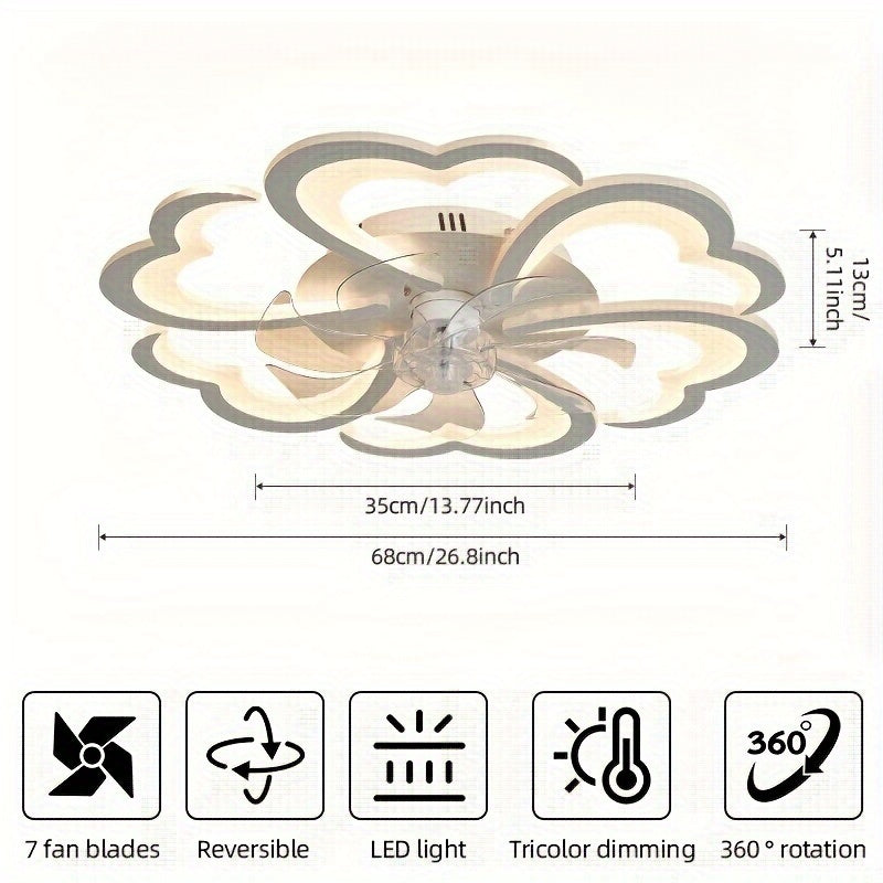 27 dyuymli akrilik LED changyutgich, yoritgichli, masofadan boshqarish bilan, yotoqxona, oshxona va mehmonxona uchun tozalash uchun o'rnatiladi