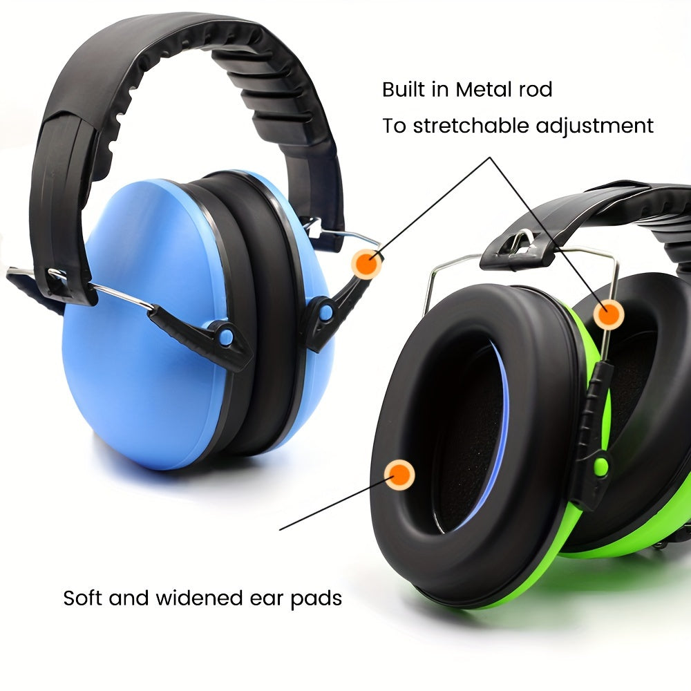 Adult Noise Reduction Earmuffs with Adjustable Hearing Protection