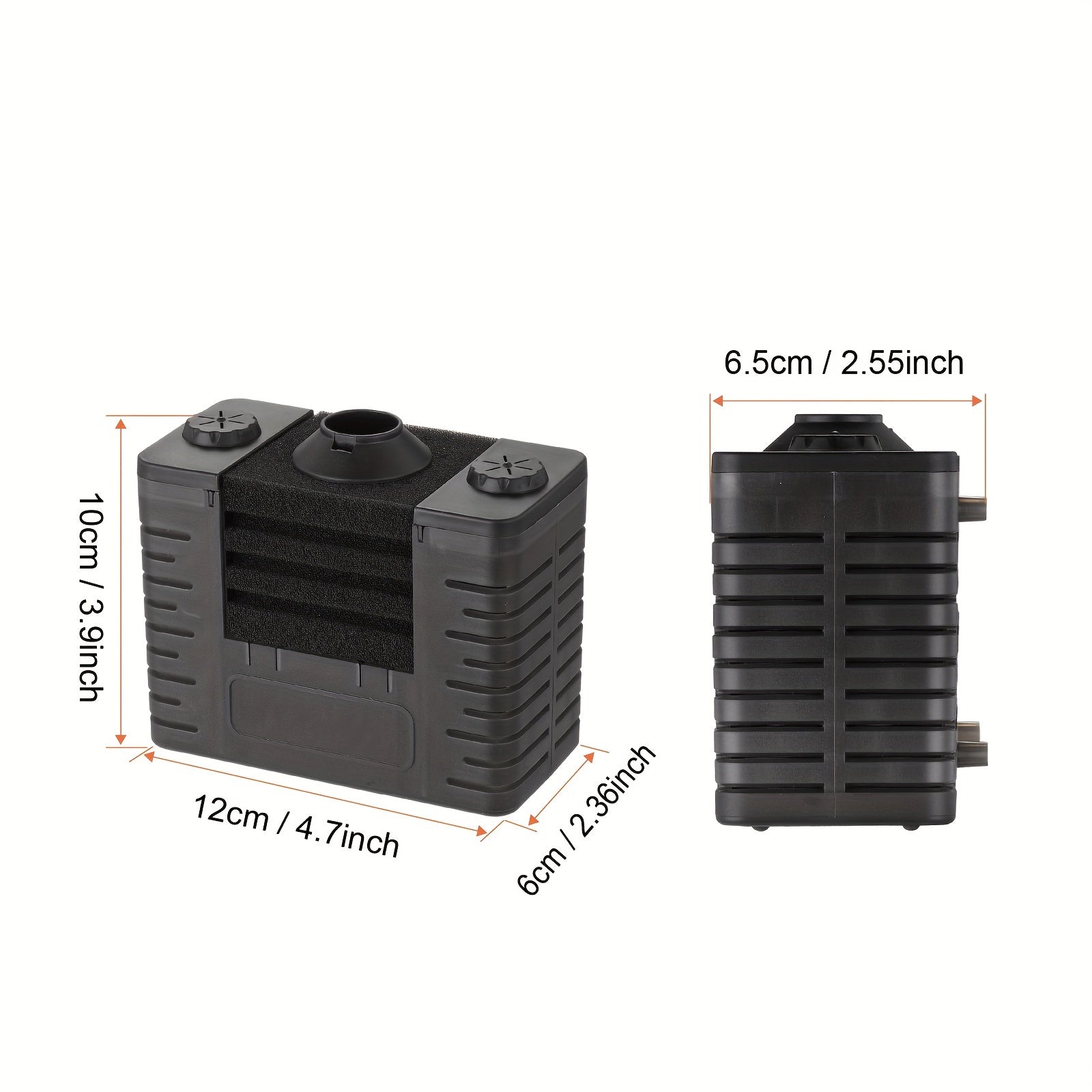 Silent Multifunctional Aquarium Water Pump with Built-in Filter for Fish Tanks