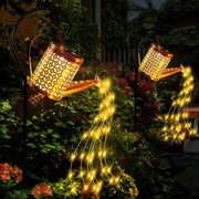 Outdoor Solar Garden Light Kettle Lantern for Pathway Lawn Patio Yard Decoration
