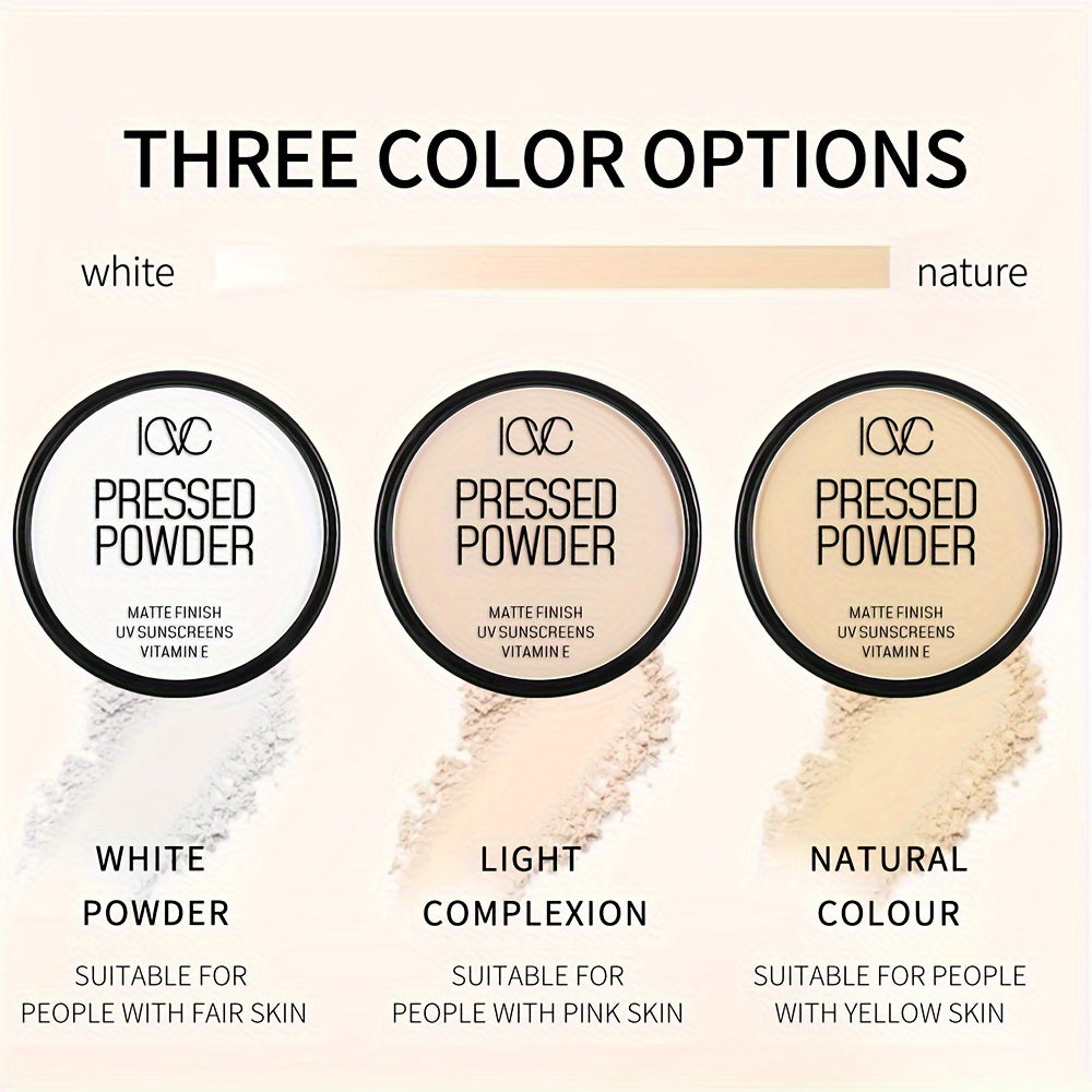 Women Matte Finish Pressed Powder Waterproof Oil Control Foundation