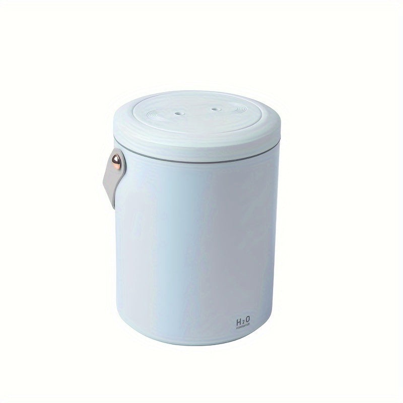 Large Capacity Pink Humidifier with Aromatherapy Essential Oil Function for Office and Bedroom USB Rechargeable Heavy Mist