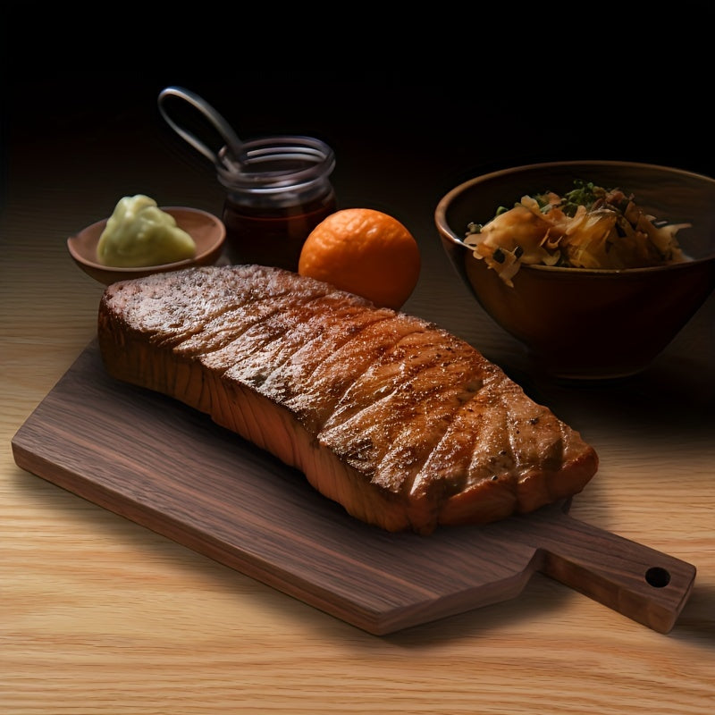 Walnut Wood Chopping Board for Meat Cheese Bread Kitchen Accessory