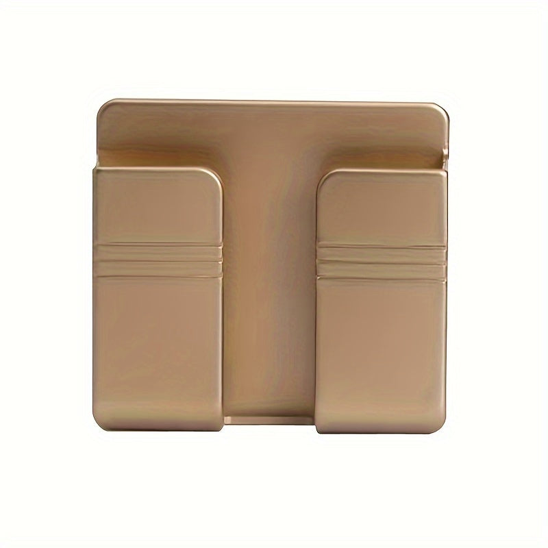 Wall Mounted Plastic Phone Storage Rack for Remote Control Organization