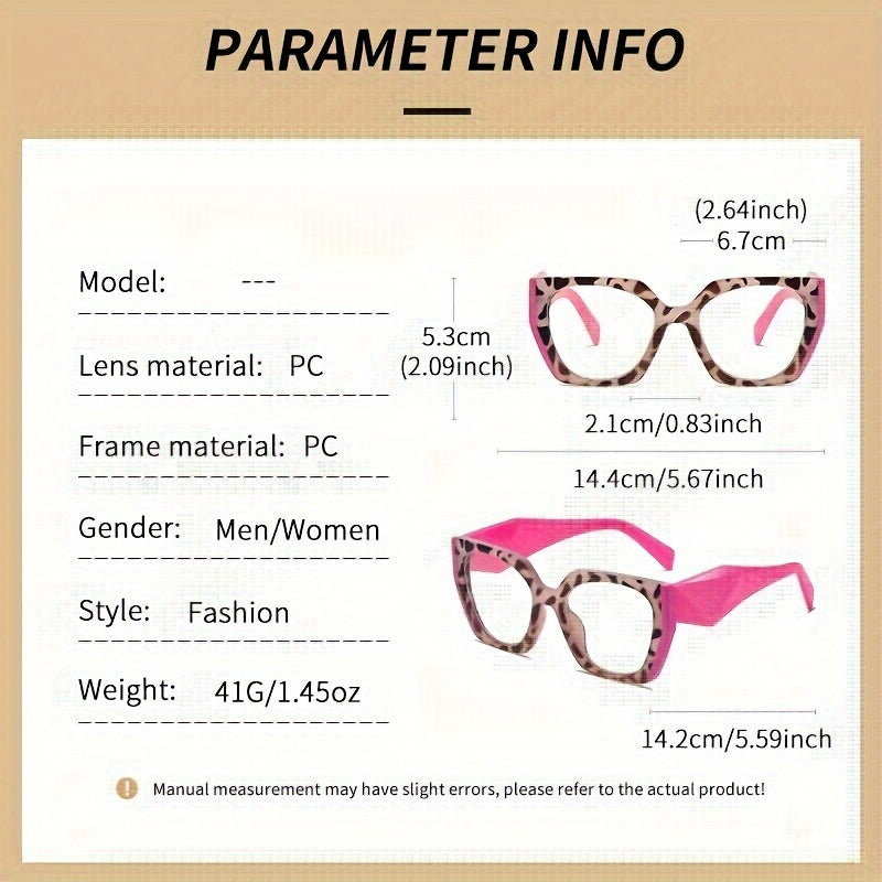 Women’s Blue Light Blocking Glasses Square Frame Y2K Style in 5 Colors