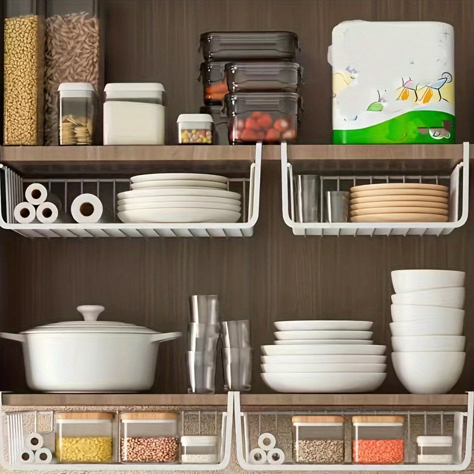 Estante de almacenamiento grande para artículos de cocina y oficina, fácil de instalar, versátil