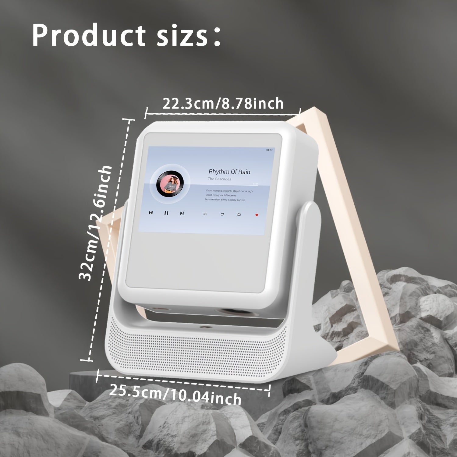 Home Theater Projector 4K Touchscreen Android 12 Portable HD 400 ANSI Brightness