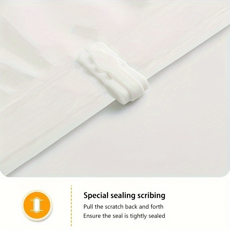 Bolsa de almacenamiento con compresión al vacío con patrón de hojas para ropa de cama, ropa, chaquetas de plumas, rectangular, manual, extracción de aire