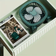 Portable USB desk fan operates at ≤36V for home office dorm outdoor use great summer gift