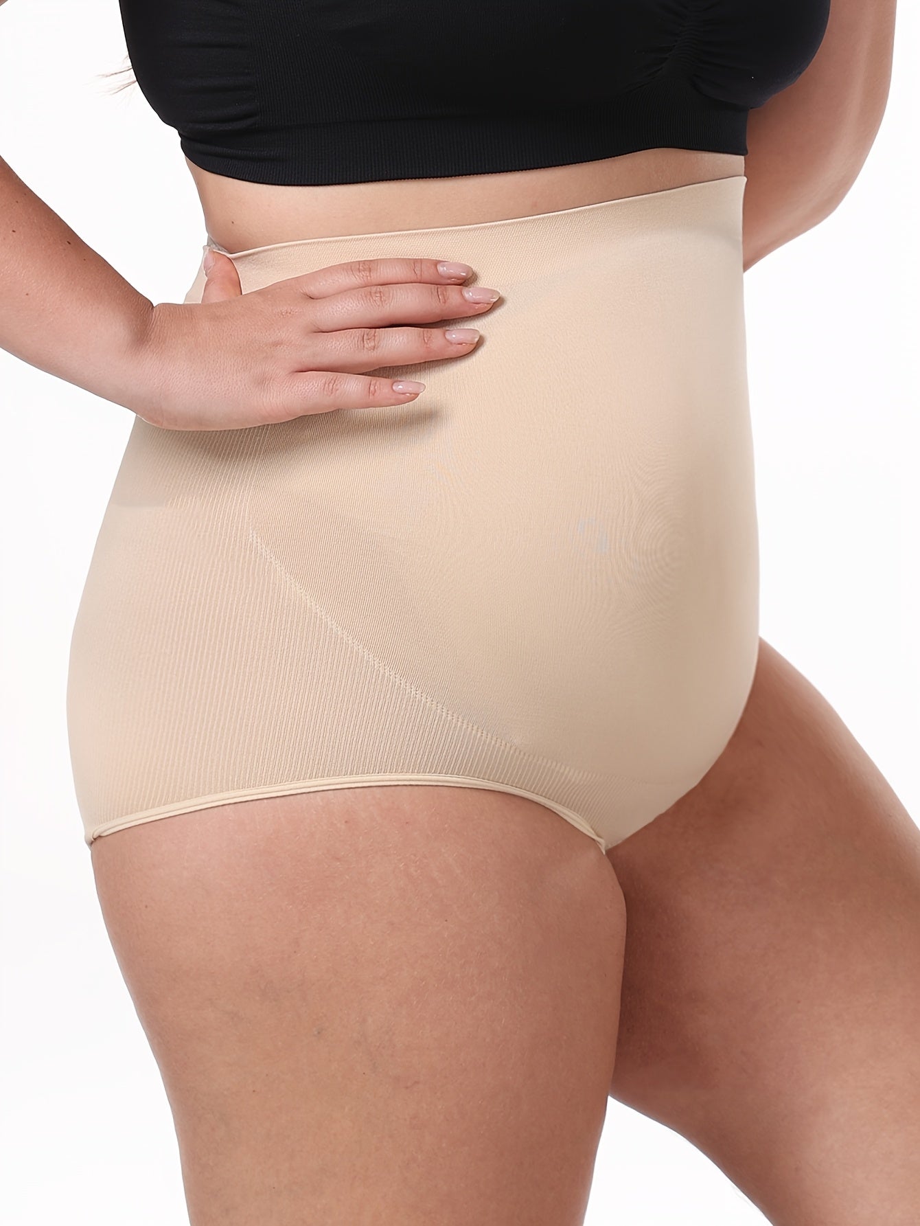 Women's Seamless Breathable High-Waisted Yoga Shorts Tummy Control Leggings