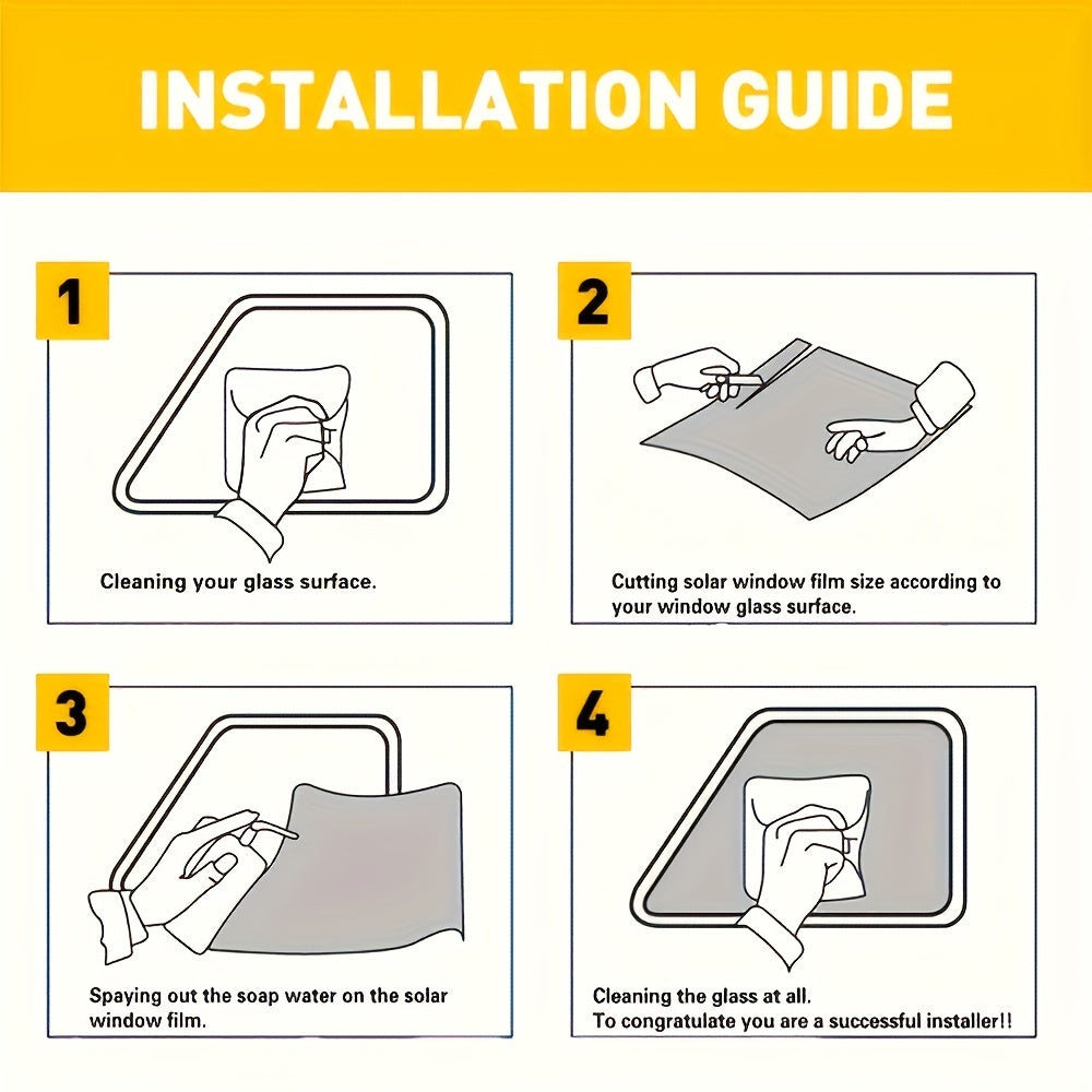 Black Car Window Tint Film 3m Uncut Roller Shutter 70% VLT 20x10ft