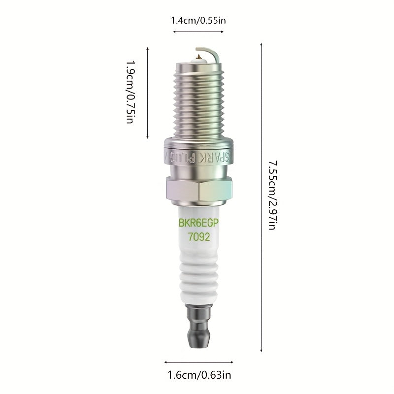 4pcs Spark Plugs Compatible With Various Car Models Replacement Auto Parts