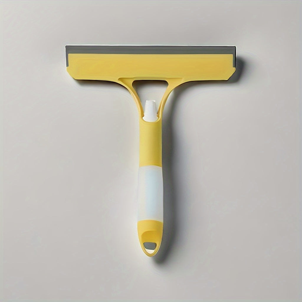 Mustahkam Plastik Tozalash Vositasi - 3-in-1 Ko'p Maqsadli Shisha Squeegee Dush Eshiklari, Avtomobil Derazalari va Oshxona Stol usti uchun