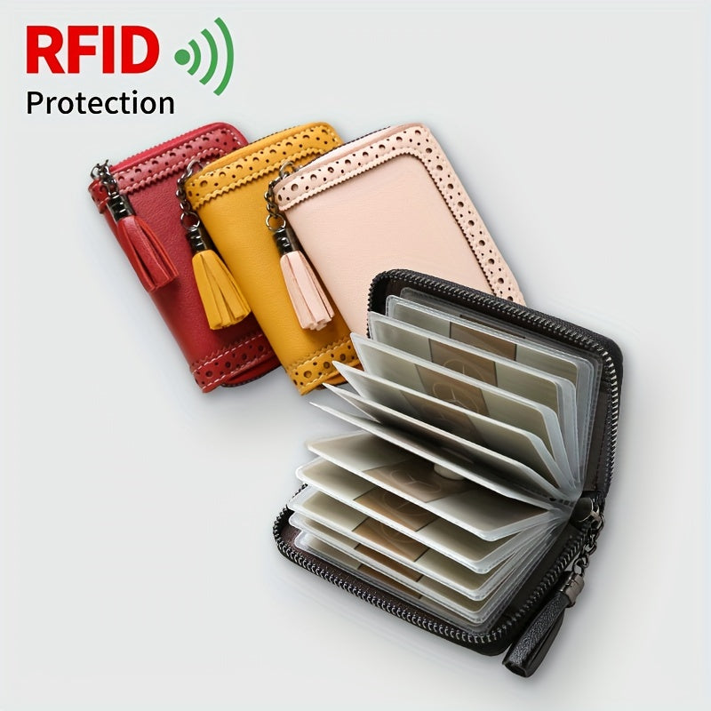 Cute PU Leather Wallet with Coin Purse and Money Clip for Daily Use