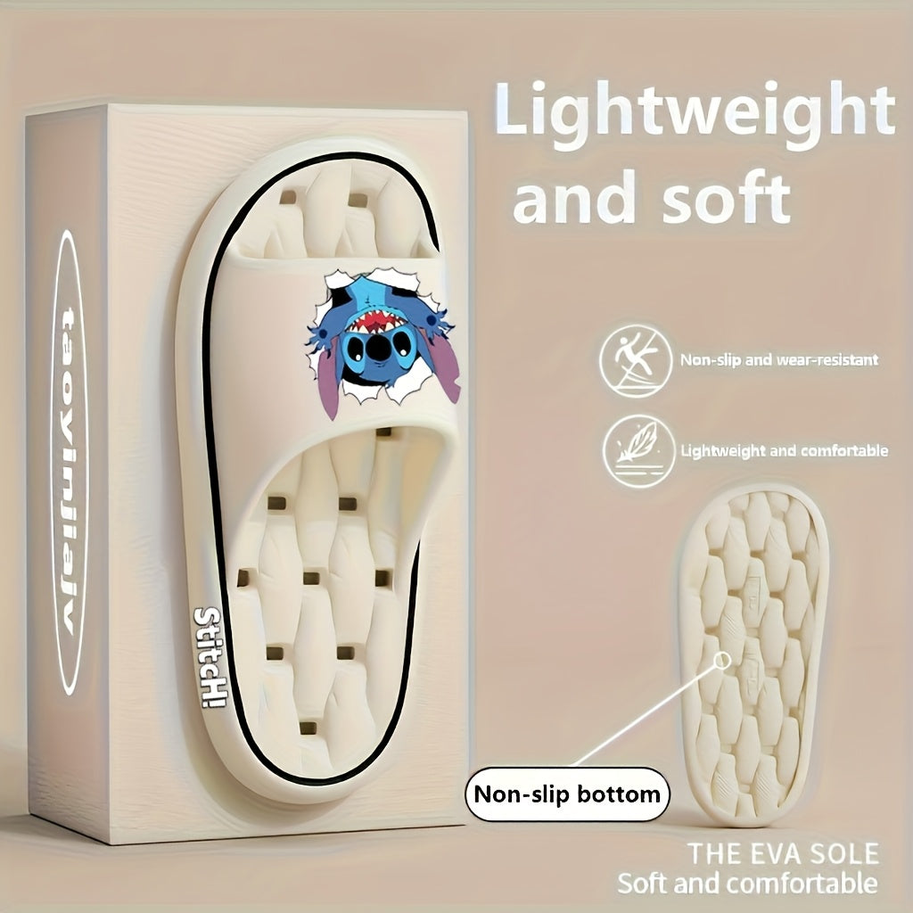 Women's EVA Slip-On Slippers Non-Slip Indoor Outdoor House Shoes Black Pink