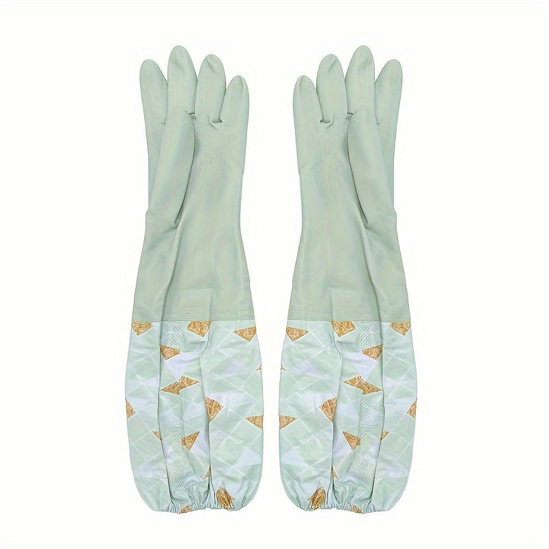 Водонепроницаемые легкие перчатки из ПВХ для уборки кухни и ванной комнаты