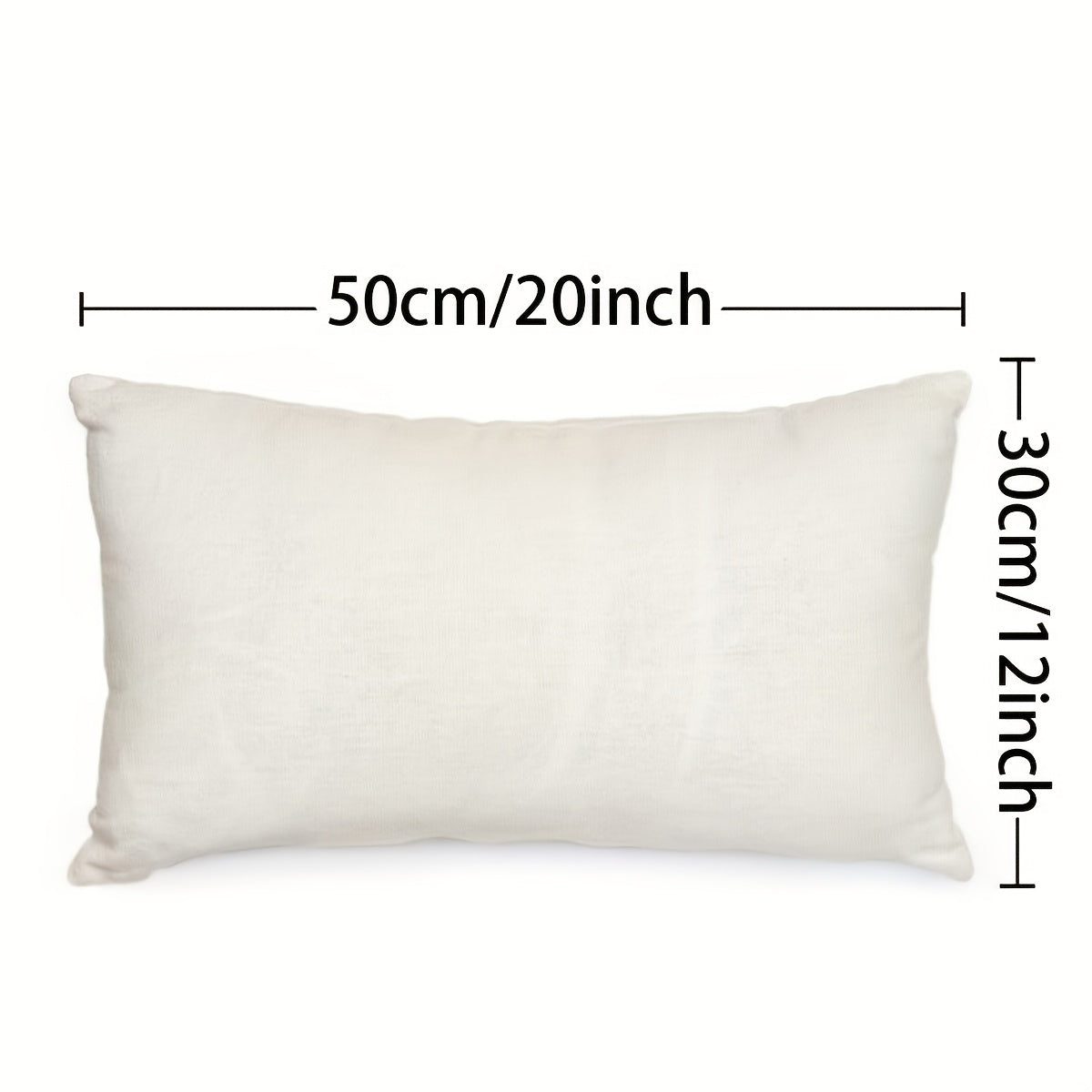 Gaming Console Pillow Cover 30x50 cm Linen Cushion Case with Zipper for Game Room Decor
