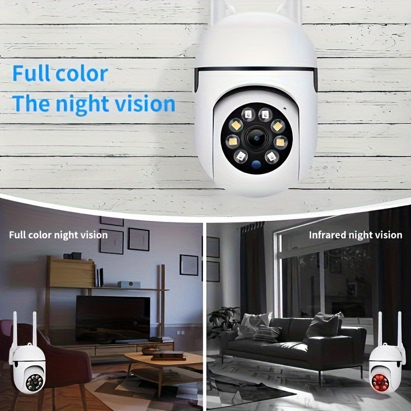 HD 2.4G WiFi Outdoor Night Vision Security Camera with Smartphone Access
