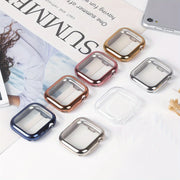 TPU Screen Protector Case for Apple Watch Series 10 9 8 7 6 5 4 3 Shockproof Cover High Definition Touchscreen Compatible