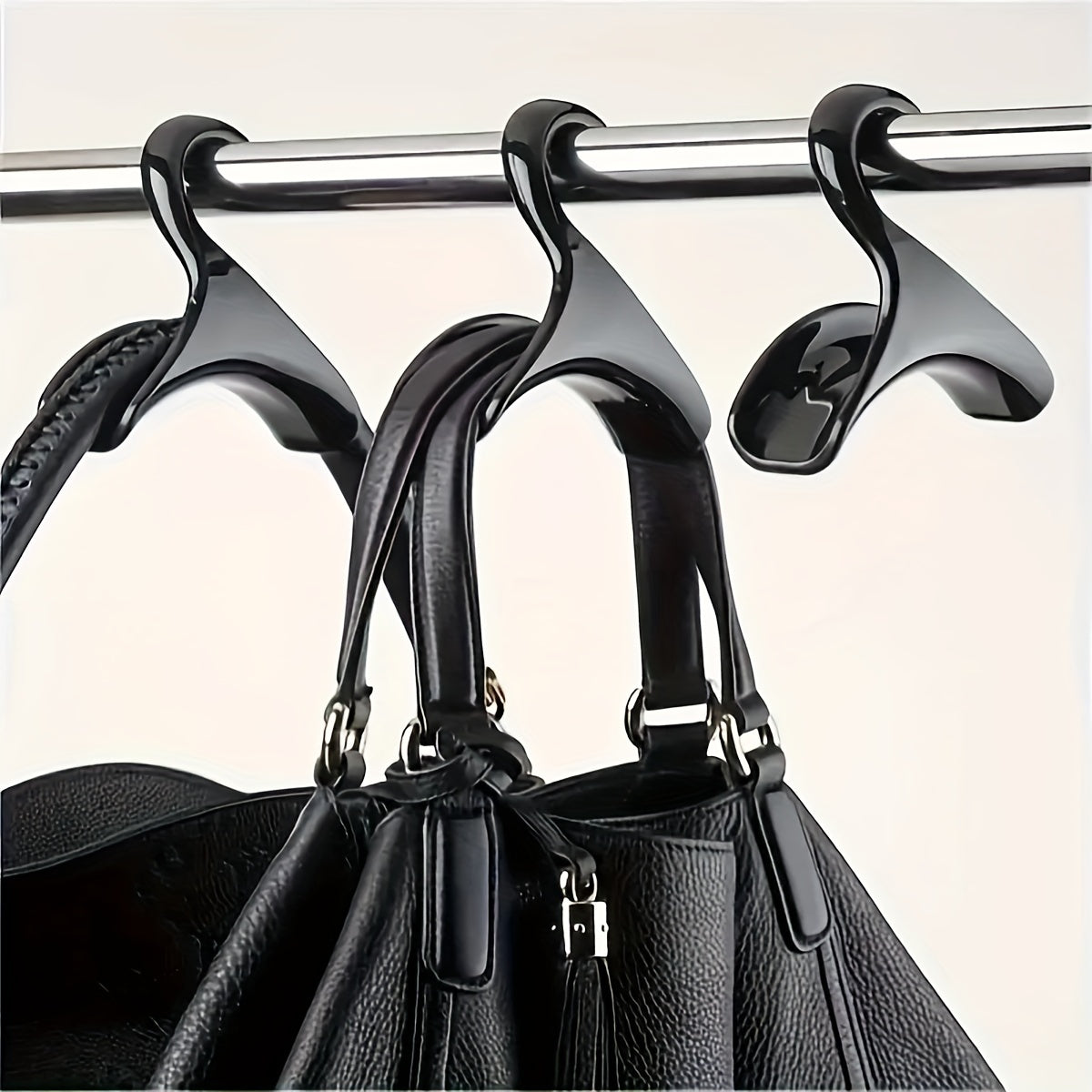 Pack of 10 Sturdy Purse Hooks Handbag Hangers Closet Organizers for Totes Backpacks
