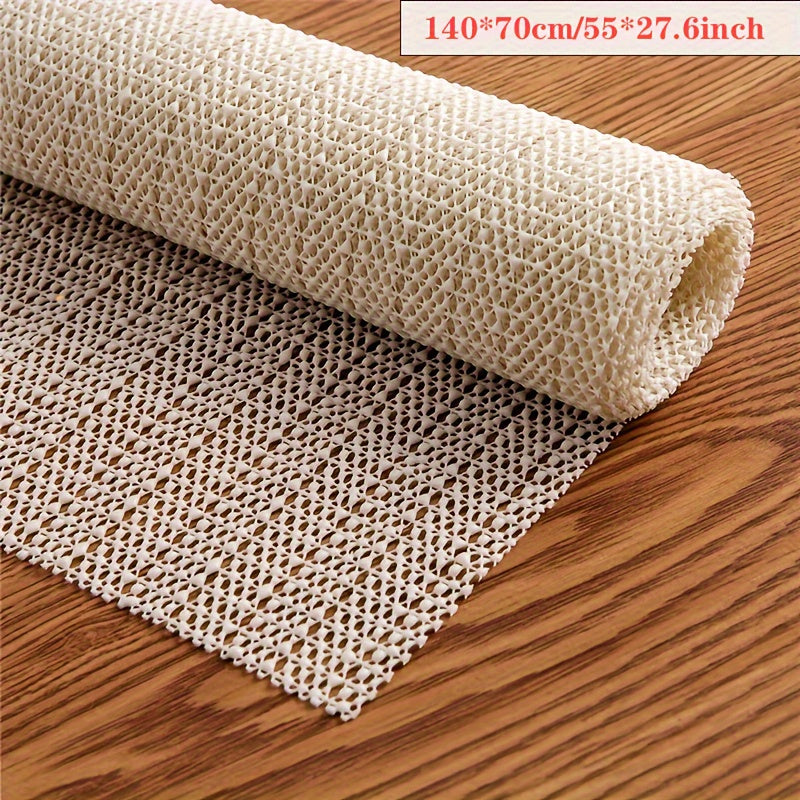 Reversible Silicone PVC Non-Slip Mesh Mat for Bed Sheets Sofa Carpets and Floors