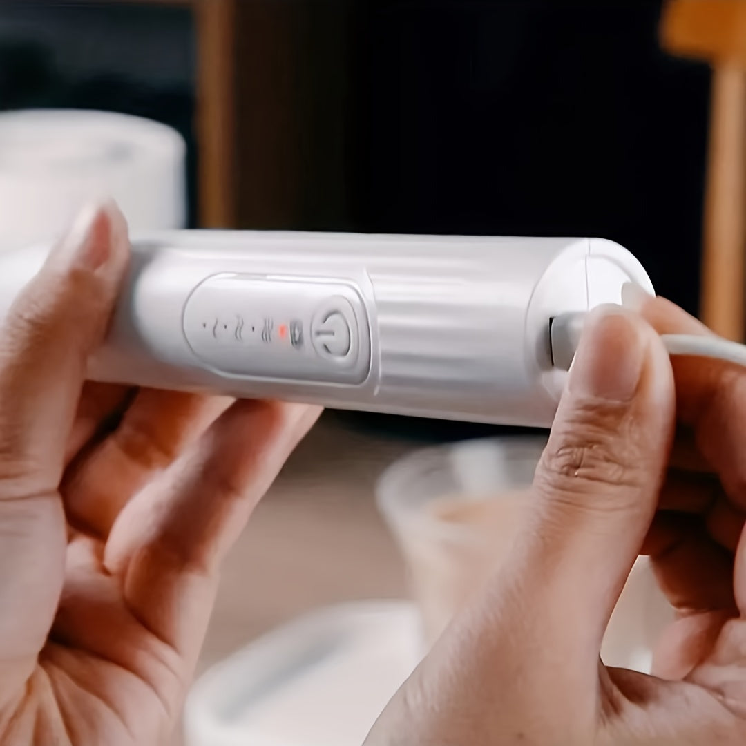 Перезаряжаемый USB портативный пеногенератор для кофе, молочных коктейлей и других напитков