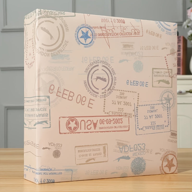 200 sahifali 6 dyuymli fotosuratlar bilan qoplangan qattiq muqova fotoalbomi, o'sish lahzalarini namoyish etish uchun mukammal va katta sig'imli to'plam.