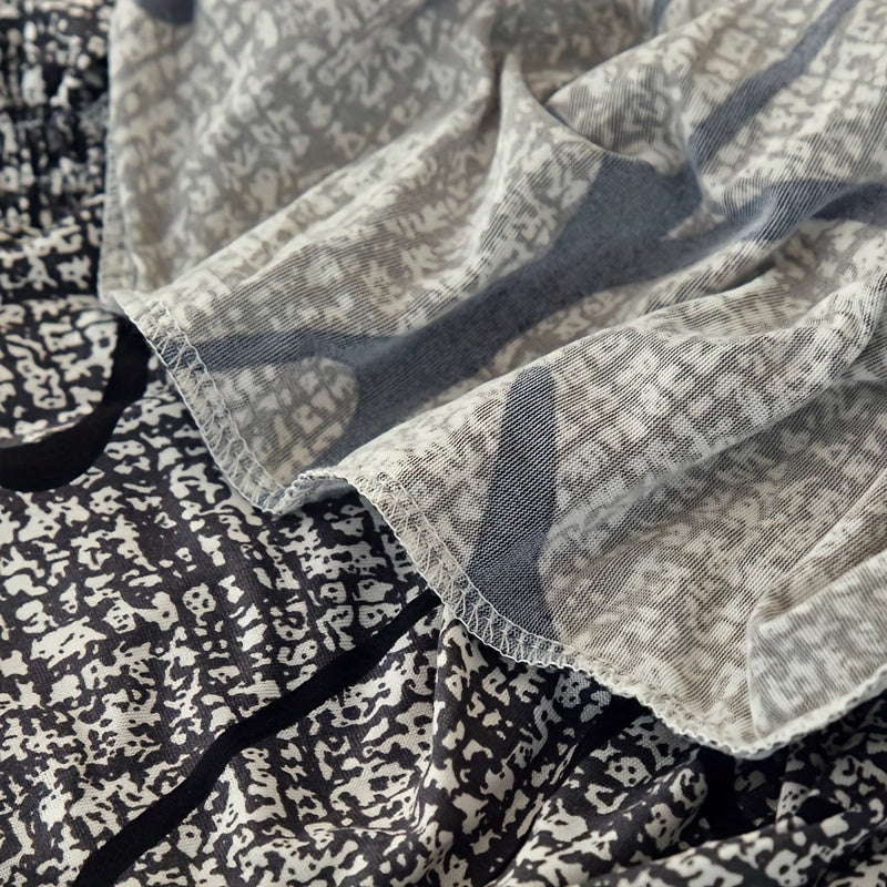 Нескользящая накидка на диван с юбкой для украшения гостиной