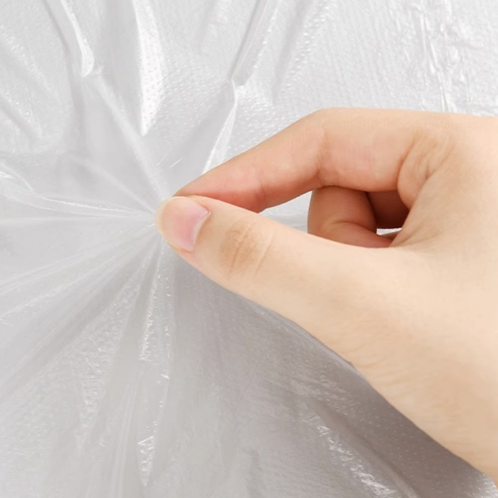 Transparent Dust Cover for Furniture Protects Sofas Tables Chairs Clear Plastic