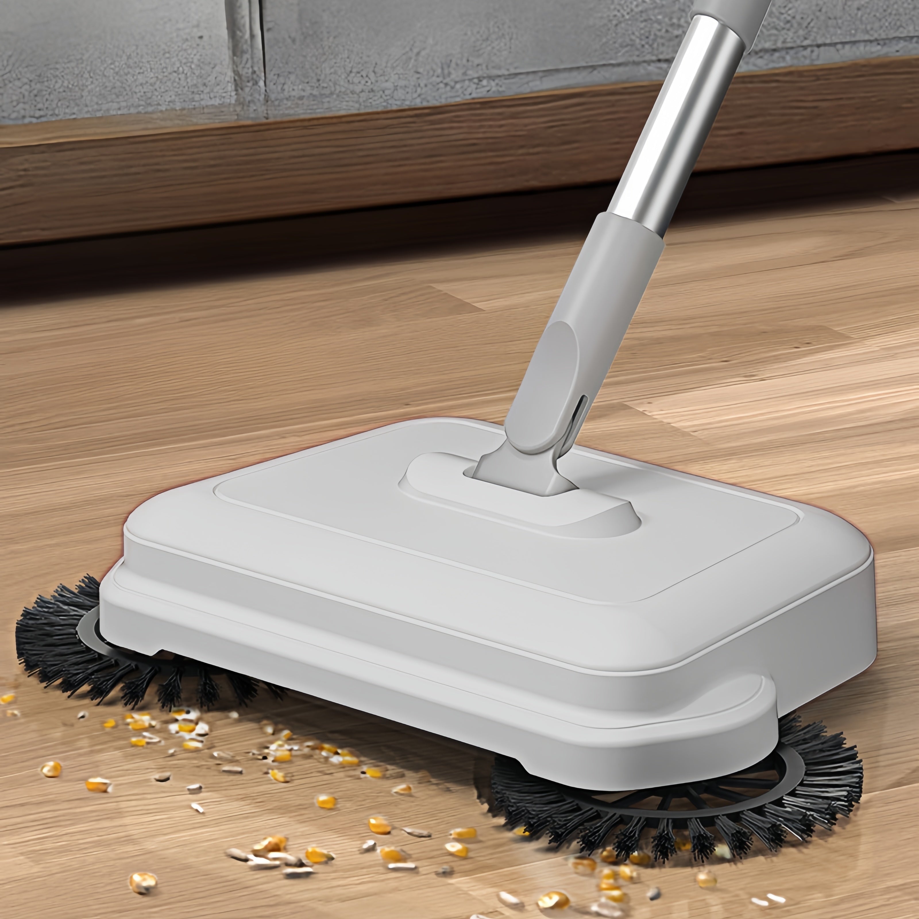 3-in-1 Broom and Dust Collector Set for Indoor Outdoor Cleaning Long Handle