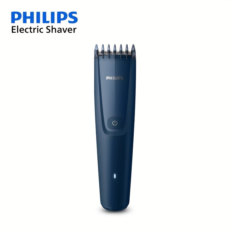 Hairclipper Series 3000 Deep Blue Steel Blades 7-Speed Length Settings PowerDrive Type-C Charging Accessories