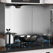 Protector de salpicaduras de cocina plegable de acero inoxidable para estufa de gas protección contra salpicaduras de aceite