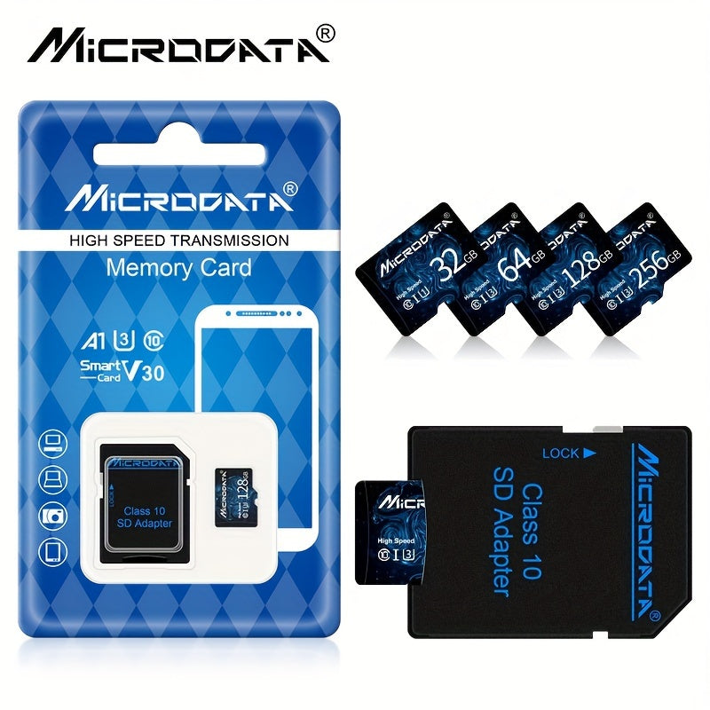 256GB Micro SD Card Class 10 U3 UHS-I for 4K HD Video with SD Adapter