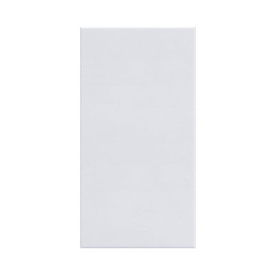 6-Pack White Polyester Acoustic Foam Wall Panels 30.48x60.96cm Self-Adhesive Soundproofing