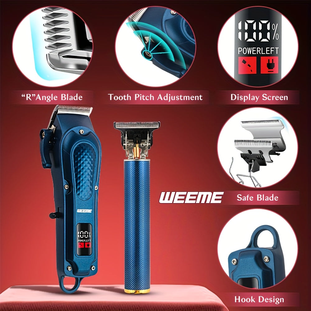 Электрический набор для стрижки волос для мужчин, легкое укладывание, отличный подарок