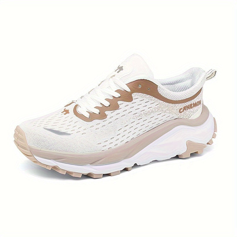 Men's Striped Breathable Non-Slip Low Top Sneakers for Jogging and Outdoor Activities