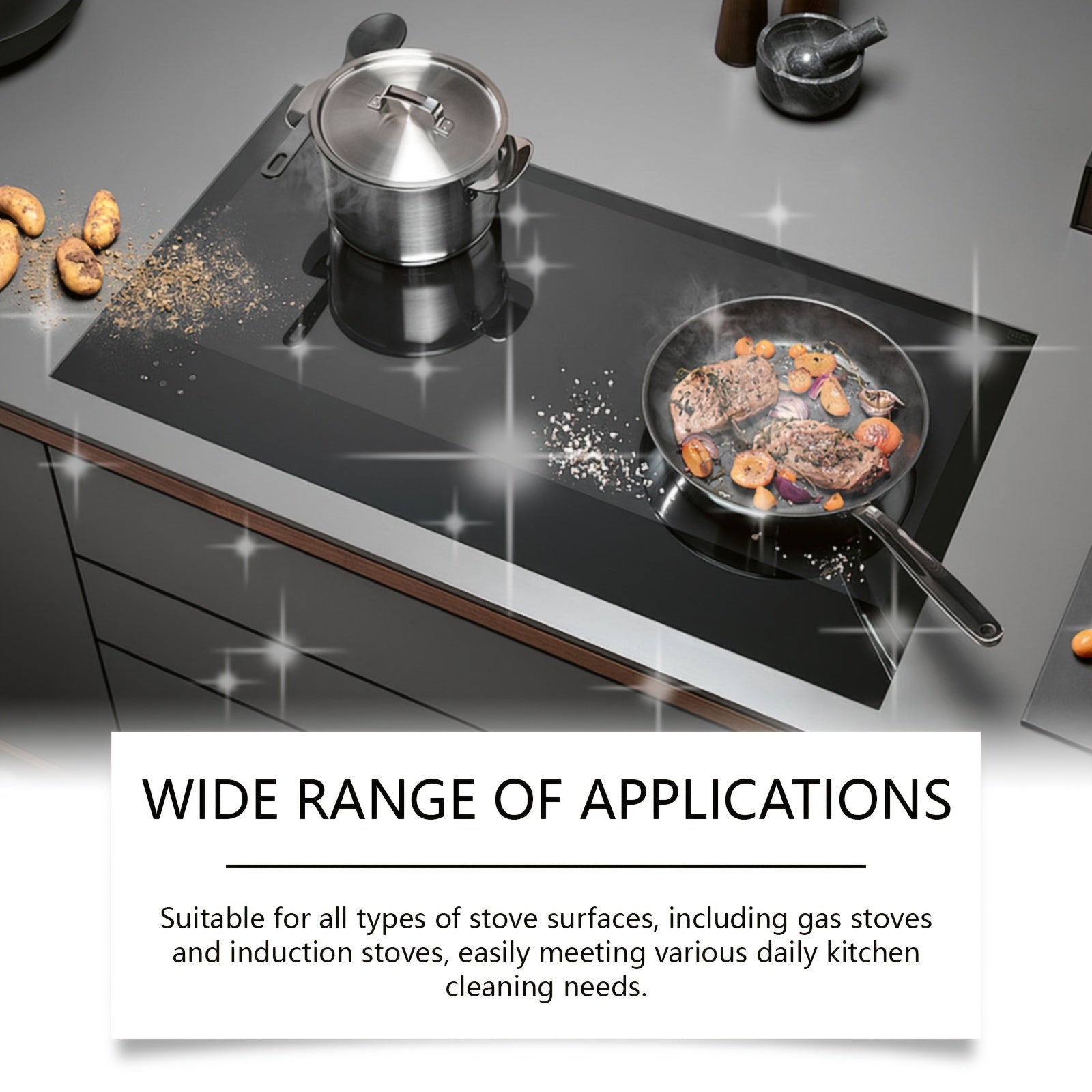 Oven Cleaning Paste for Stoves Stubborn Stain Remover Gentle Safe for All Surfaces