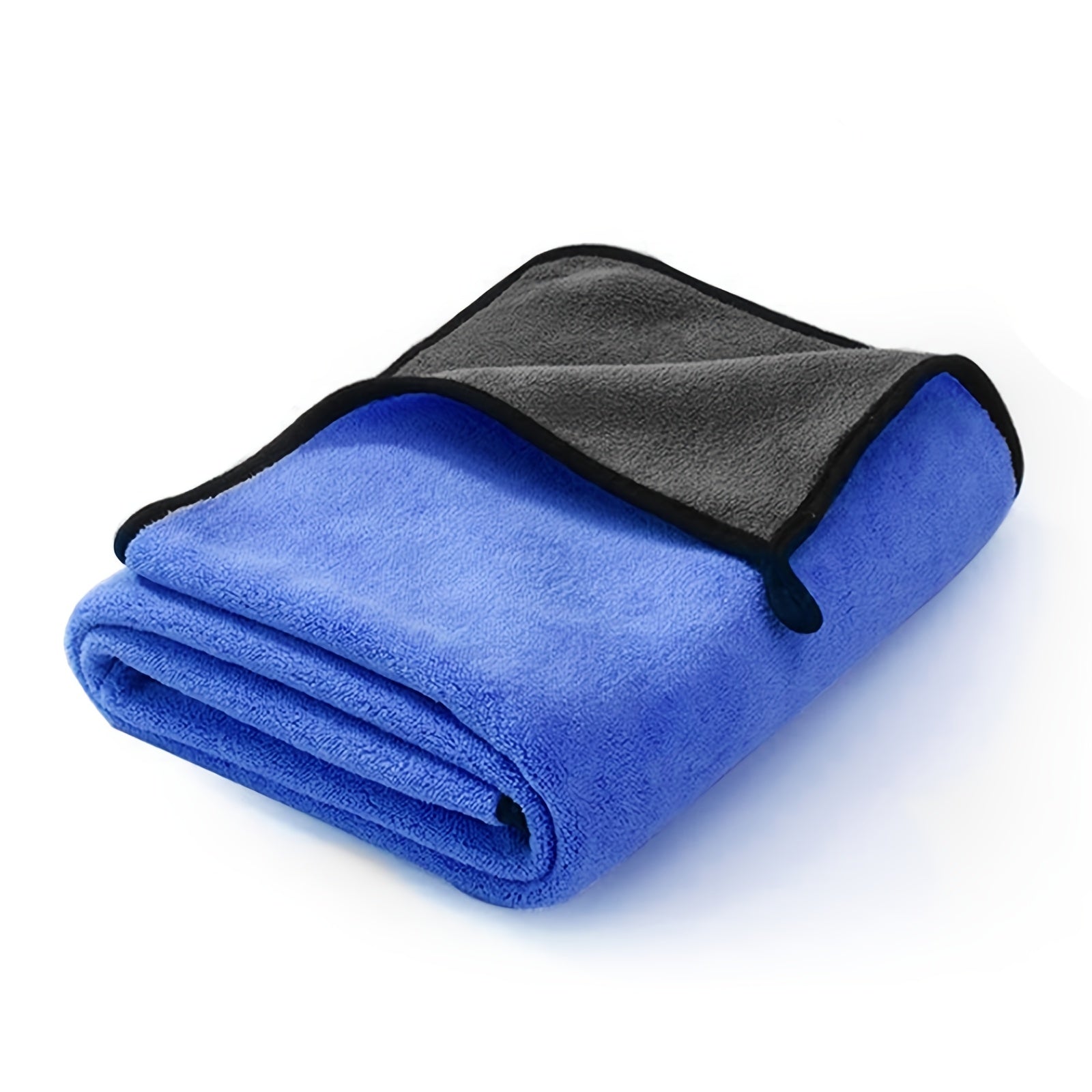 Kichik hayvonlar uchun yumshoq mikrofiber sochiq, tez quriydigan va namni yaxshi so'radigan, sariq va qora, osish halqasi bilan, 29.97 x 59.99 sm.