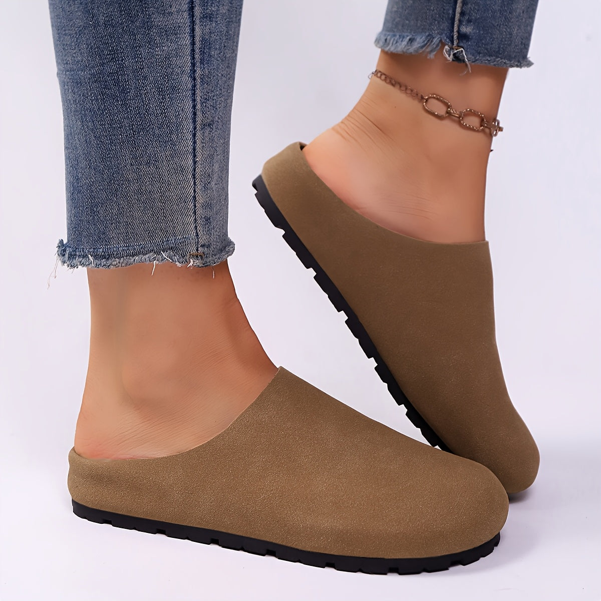 Women's Slip-On Platform Shoes Cushioned Insole Indoor Outdoor Flats