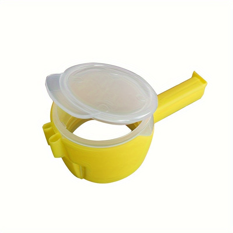 Multi-Purpose Food Sealing Clip with Pour Spout for Snacks and Storage