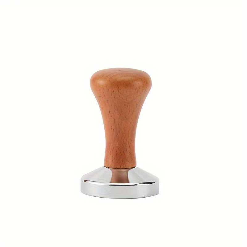 Wooden Handle Coffee Tamper 51/53/58mm Barista Espresso Maker Grinder