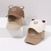 Baby Baseball Cap for Toddlers 1-3 Years Sun Protection Cotton Polyester Fitted