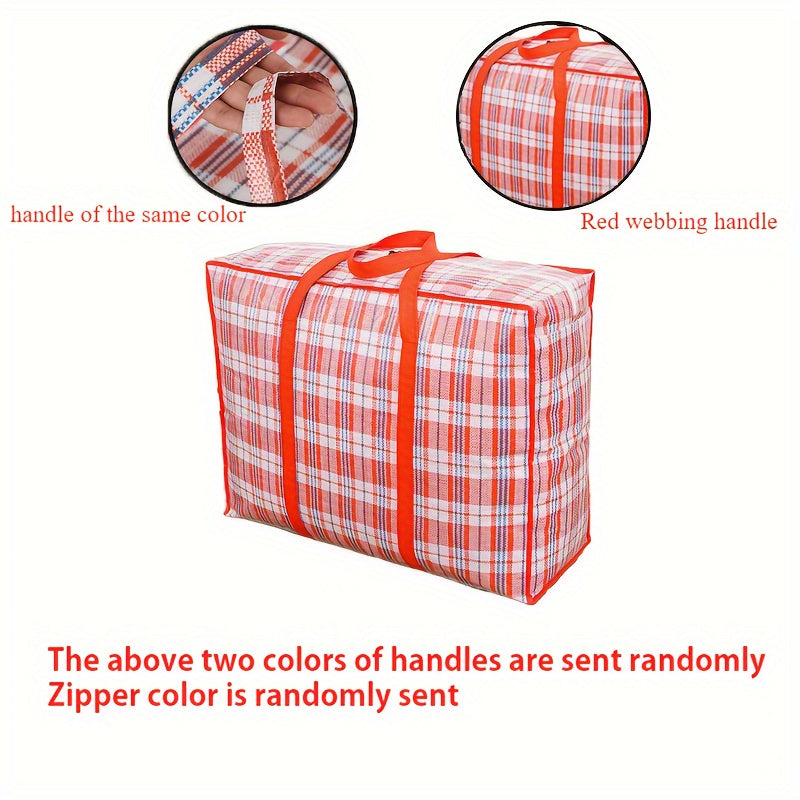 Foldable Storage Bags with Handles Sets of 1-4 for Clothes and Quilts Organizing