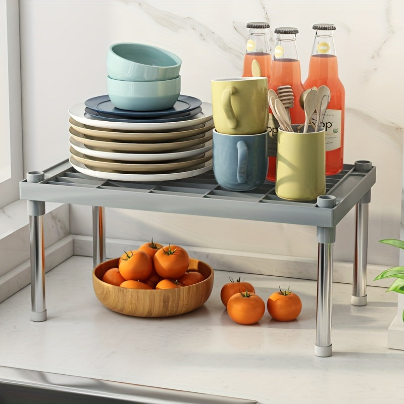 Estante de almacenamiento para frutas y verduras de cocina, organizador de varias capas para aperitivos