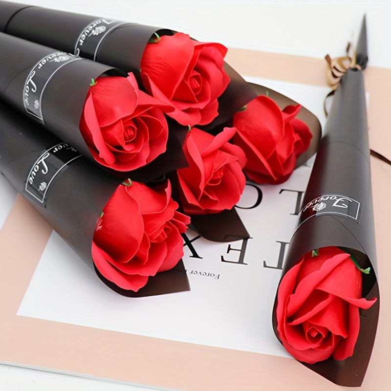 Artificial Rose Bouquet for Home Decor and Gifts Valentine's Day Mother's Day Birthday